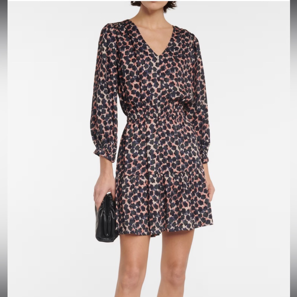 Velvet Yena printed mini dress